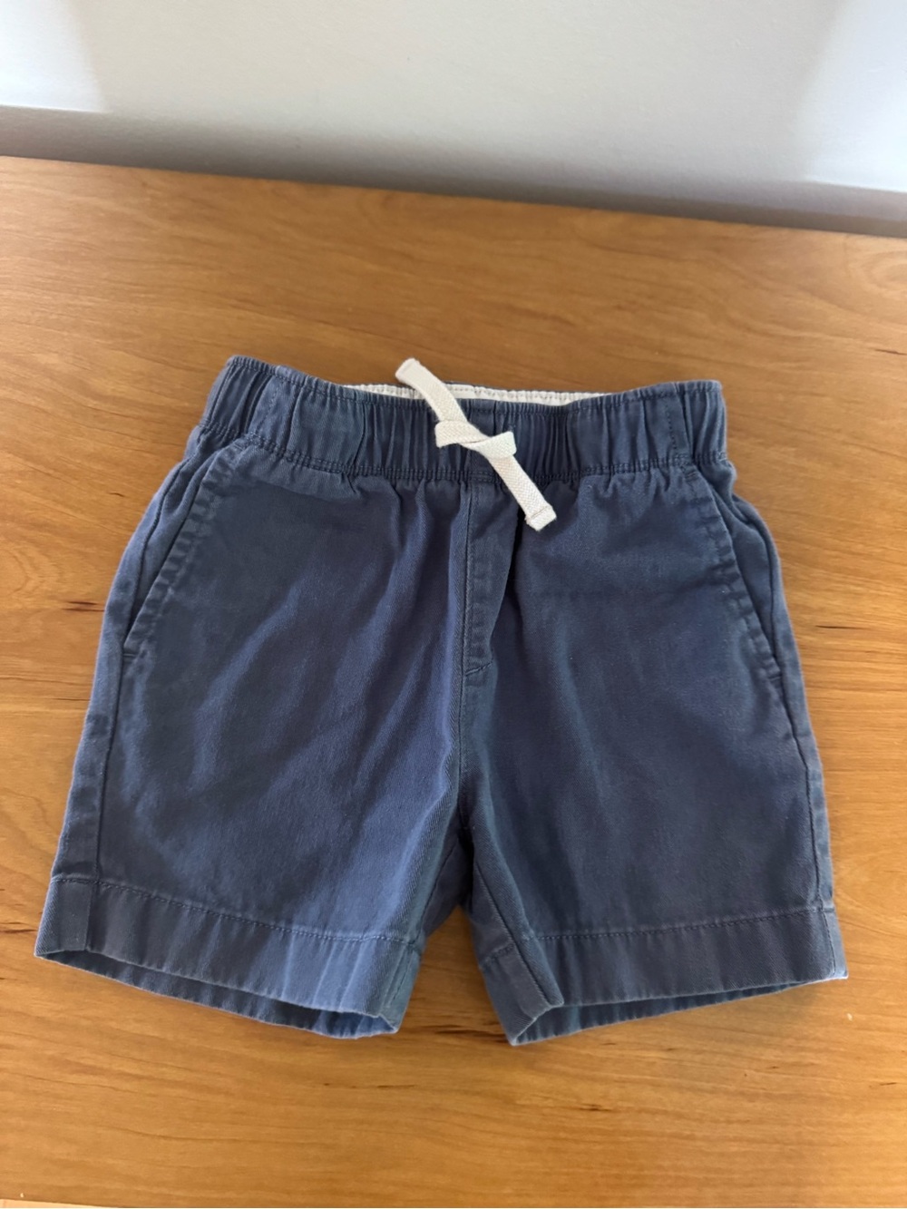 4/$12 Crewcuts Navy Cotton Drawstring Shorts